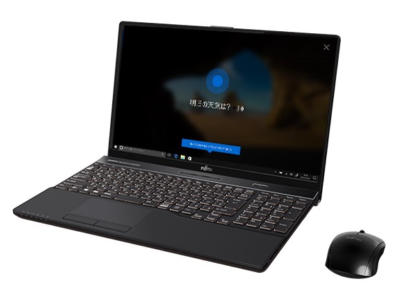 FMV LIFEBOOK AH53/C2 FMVA53C2B [ブライトブラック]の製品画像 - 価格.com