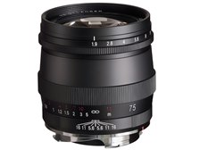 コシナ フォクトレンダー ULTRON 75mm F1.9 VM MC [マットブラック
