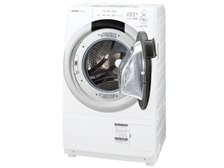 シャープ ES-S7J-WR [クリスタルホワイト] 価格比較 - 価格.com