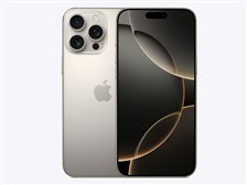 Apple iPhone 16 Pro Max 512GB SIMフリー [ナチュラルチタニウム