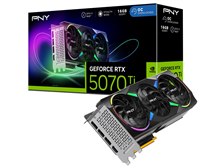 PNY GeForce RTX 5070 Ti 16GB ARGB Overclocked Triple Fan