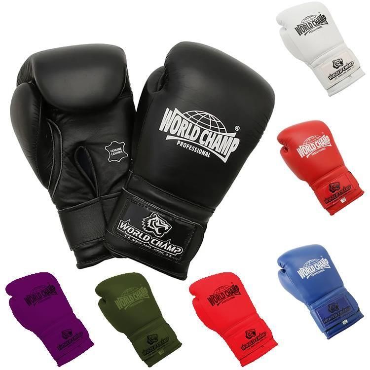 タイガー 本革ボクシンググローブ （最高品質！） - 格闘技用品