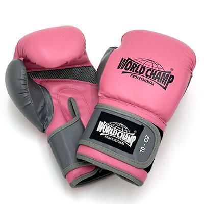 ワールドチャンプ トレーニングボクシンググローブ ピンク - 格闘技