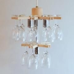 Flamesフレイムス/GrassChandelierグラスシャンデリアフラット【5灯