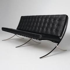 ミース・ファン・デル・ローエ/バルセロナチェア2P【タイプB・W132cm