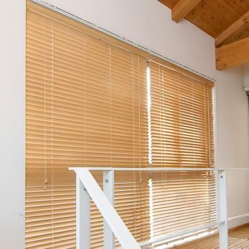 ウッドブラインド【スラット幅35mm幅50cm】 - デザイナーズ家具専門