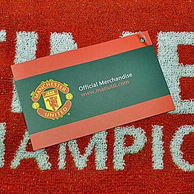 サッカーグッズ マンチェスター・ユナイテッド 優勝記念マフラー