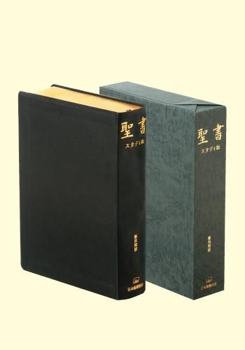 聖書 スタディ版 革装 [改訂版] わかりやすい解説つき（黒）NI58STUDY黒