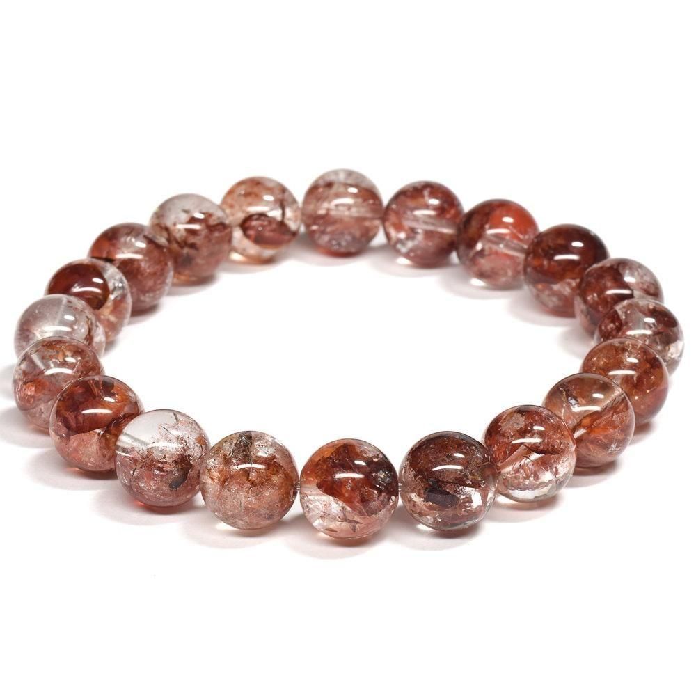 定番][8月の石] サードニクス（紅縞瑪瑙）ブレスレット 12mm #T3912