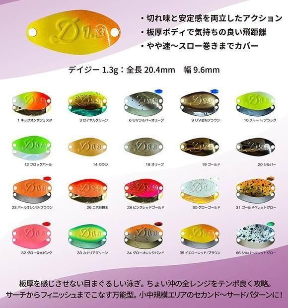 トラウトアイランド ベルベットアーツ デイジー【1.3g】