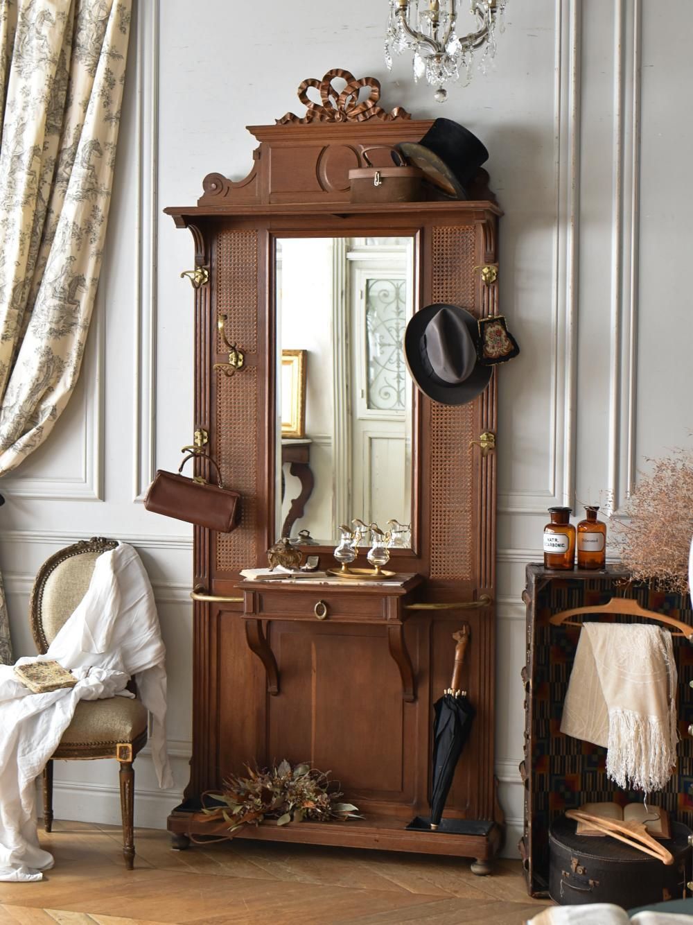 フランスアンティーク家具 ホールスタンド.7 アンブレラスタンド