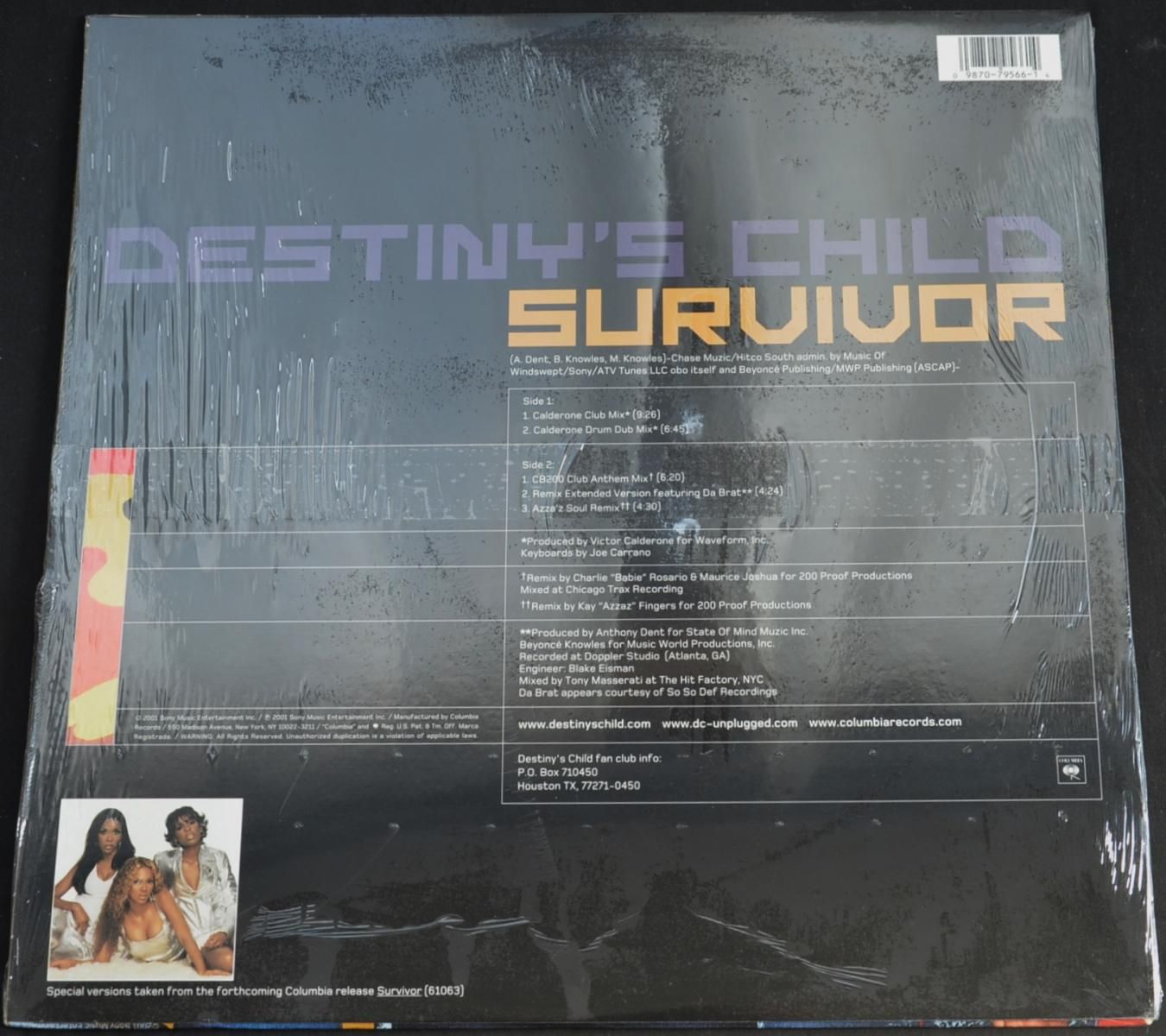 DESTINY'S CHILD / SURVIVOR (DANCE MIXES) (12