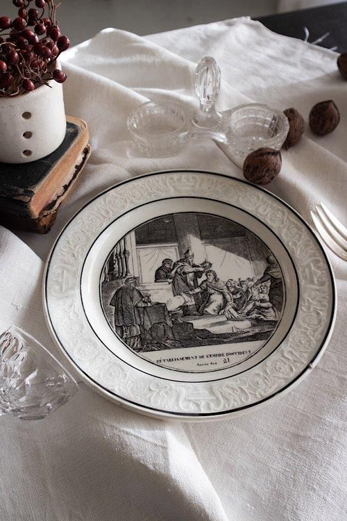 Choisy le roi プレート | フランスアンティーク食器 - antiques ruan