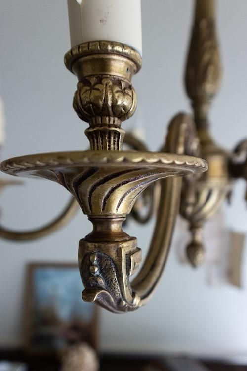 5灯シャンデリア | アンティーク照明- フランスアンティーク antiques