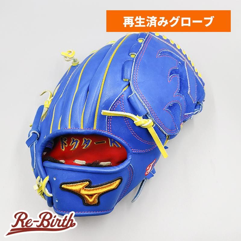 クリーニング済み 】 ミズノ 軟式グローブ / 投手用 型付け済み