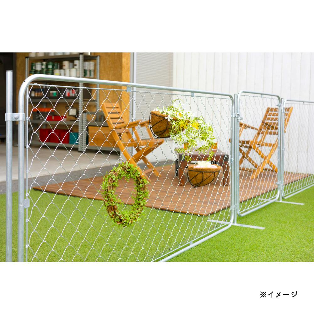 アメリカンフェンス SV 19.1φ ドブメッキ加工 幅900mm 長さ1800mm【SU