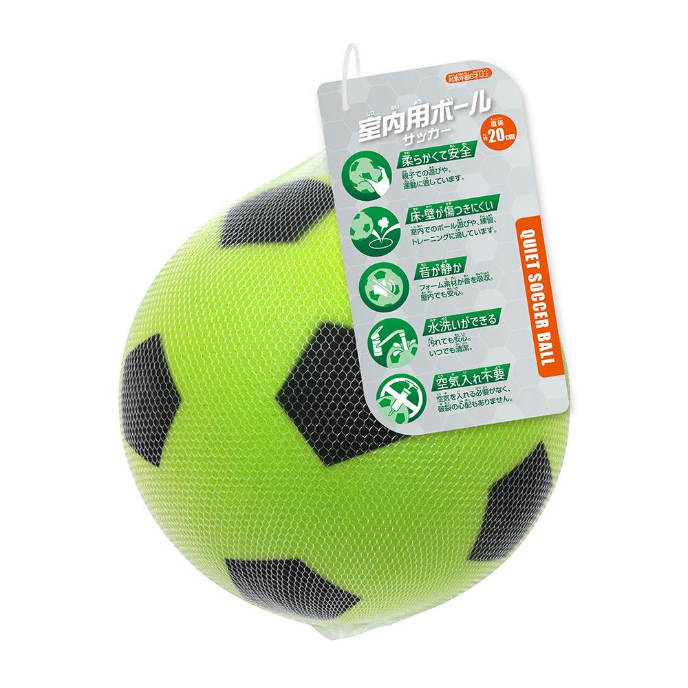 池田工業社 室内用ボール20cm サッカー柄 | スポーツ・アウトドア用品