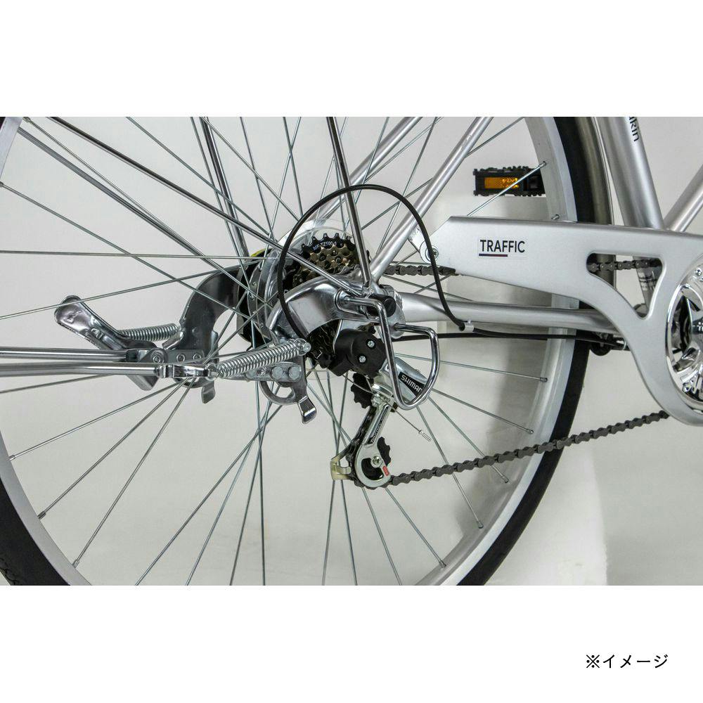 自転車】26年モデル marukin自転車 軽快車 トラフィックホーム 276H 27