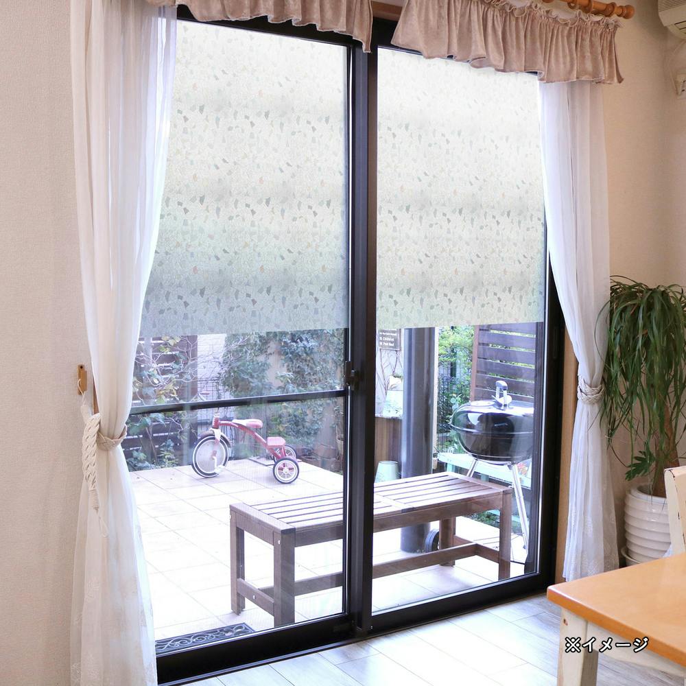 貼ってはがせる窓フィルム LOW-E複層ガラス対応窓飾りシート GHC-9207