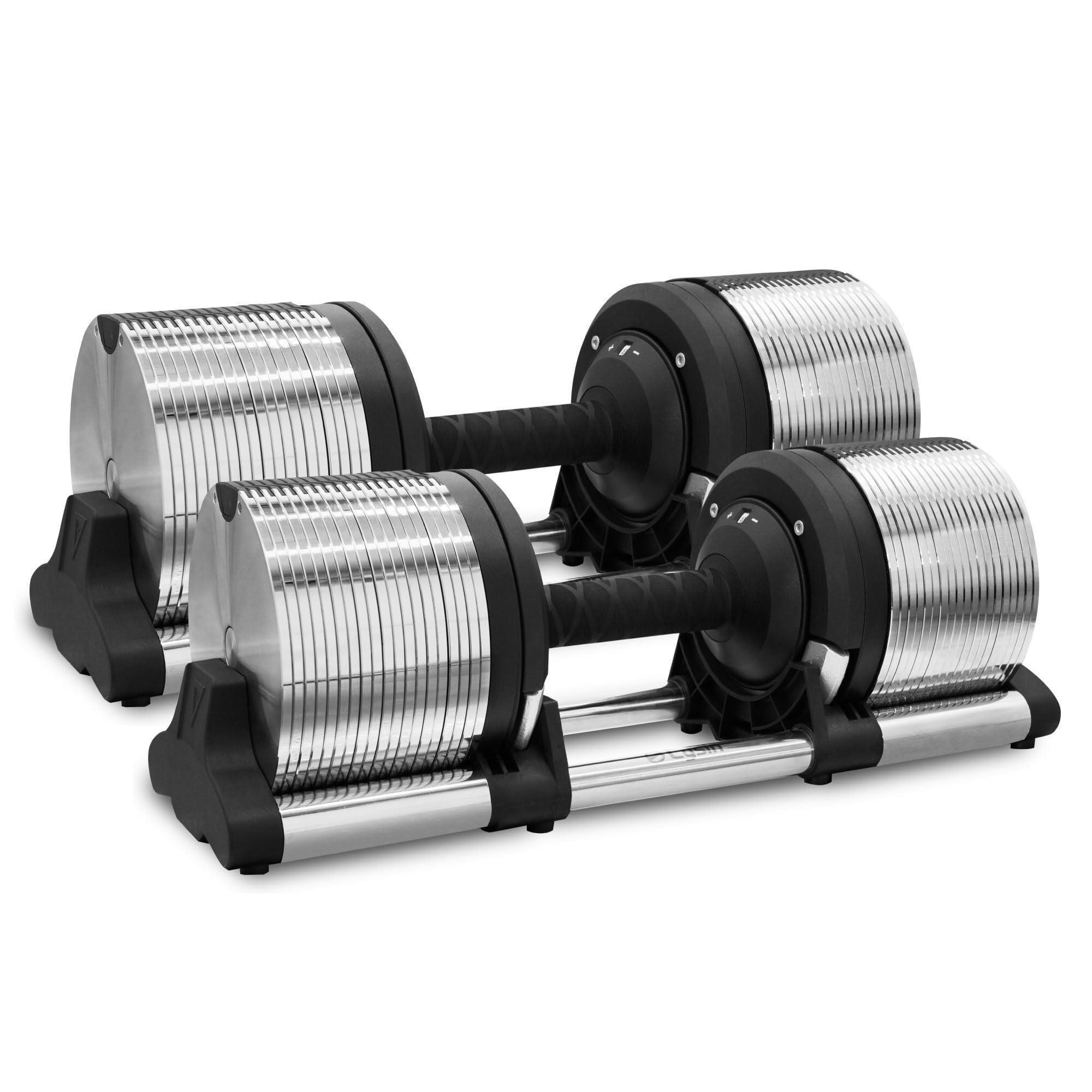 ライシン ヘリックスミラー 40kg 1kg刻み シルバー 2個 スタンドPro