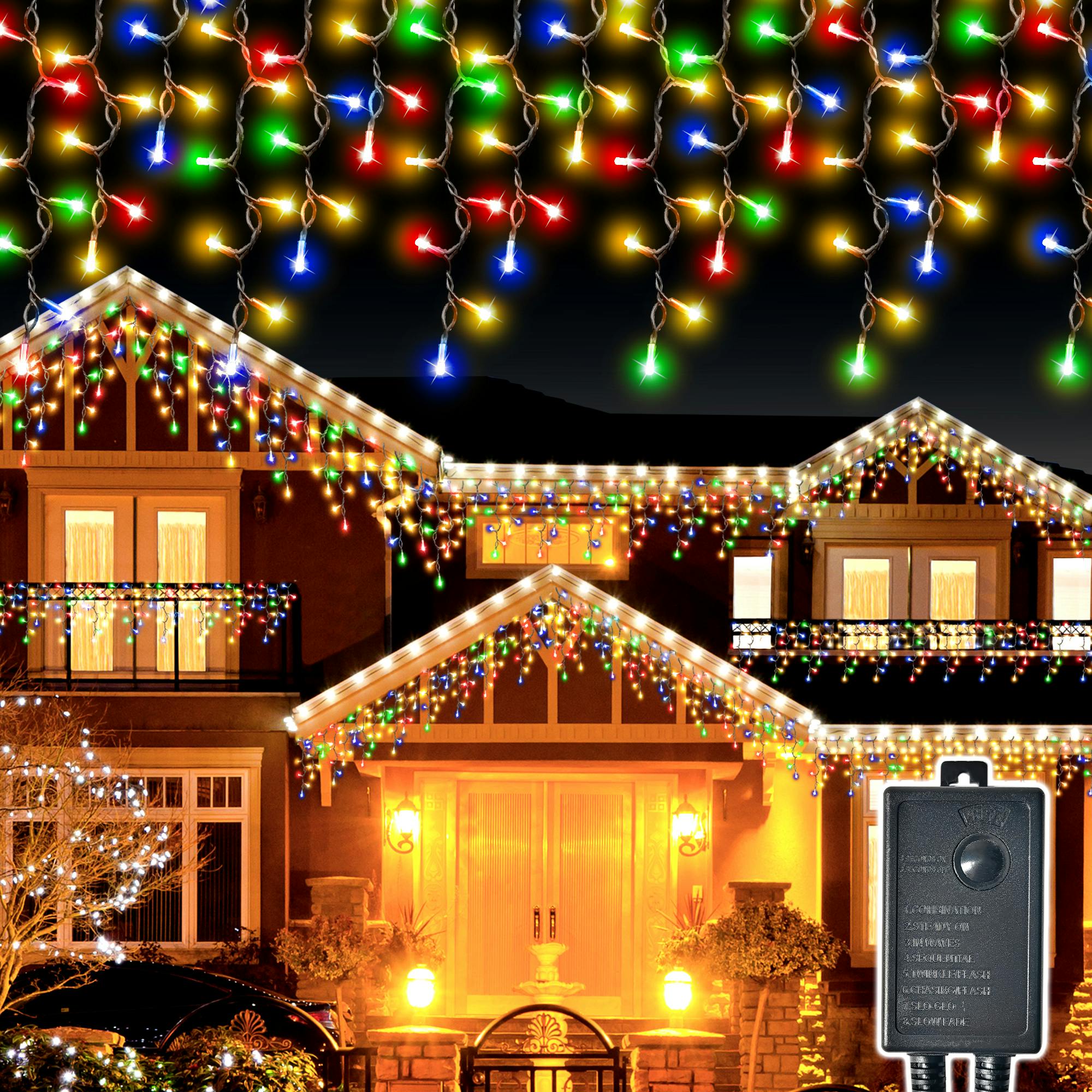 KOZUMUWAN イルミネーション つらら LED 120球 5m クリスマス ライト