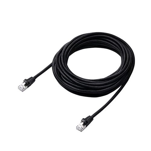 LANケーブル CAT7 7m 爪折レ防止 高耐久 メッシュ シールド構造