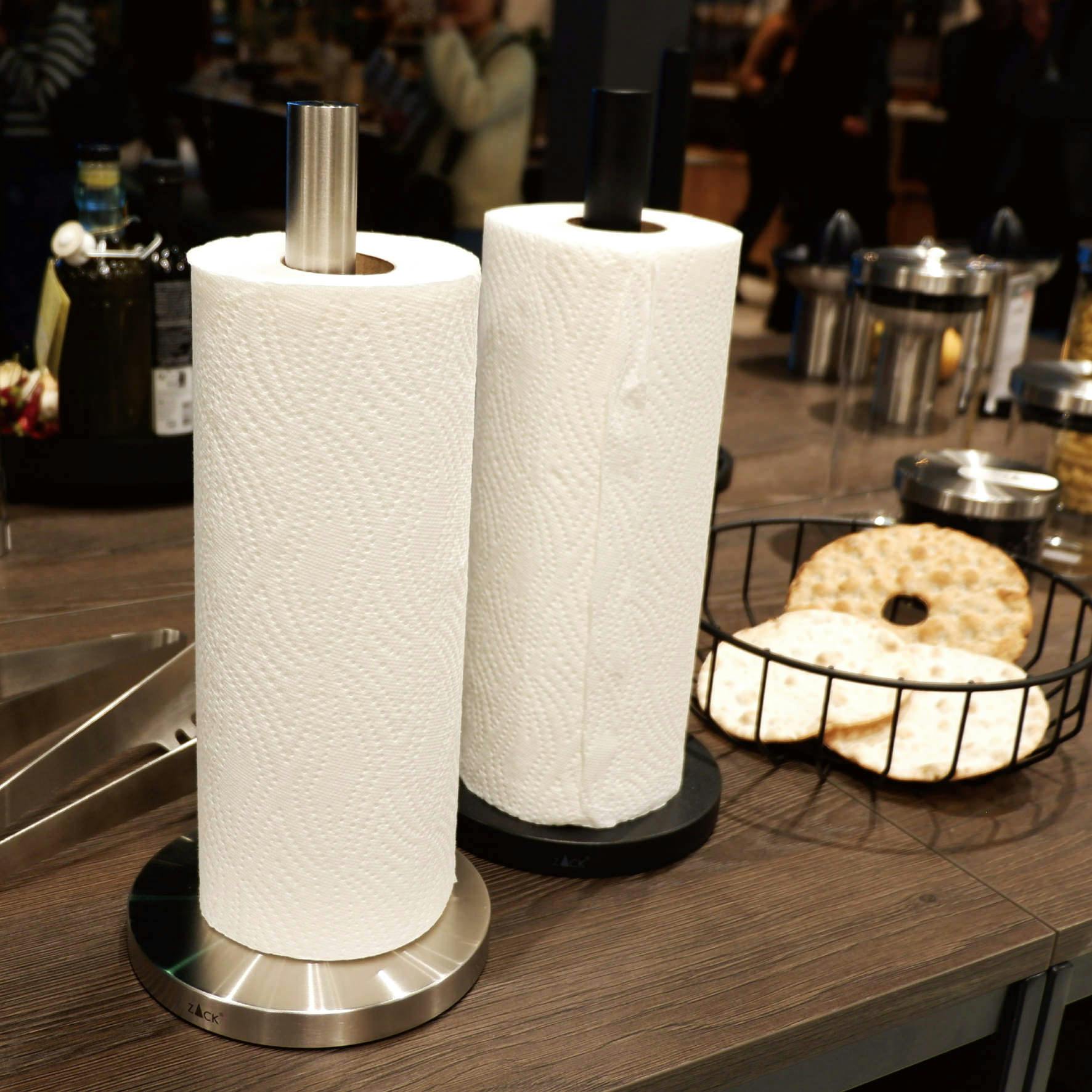 キッチンペーパーホルダー マットブラック｜ZACK 20706 CUNA キッチン