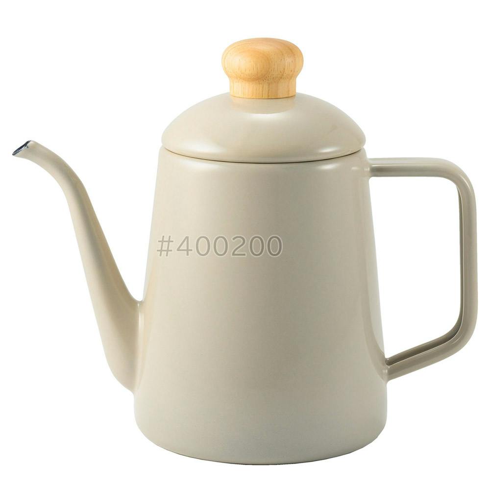 富士ホーロー コットン プラス ホーロー ドリップポット 1L ガス火 IH