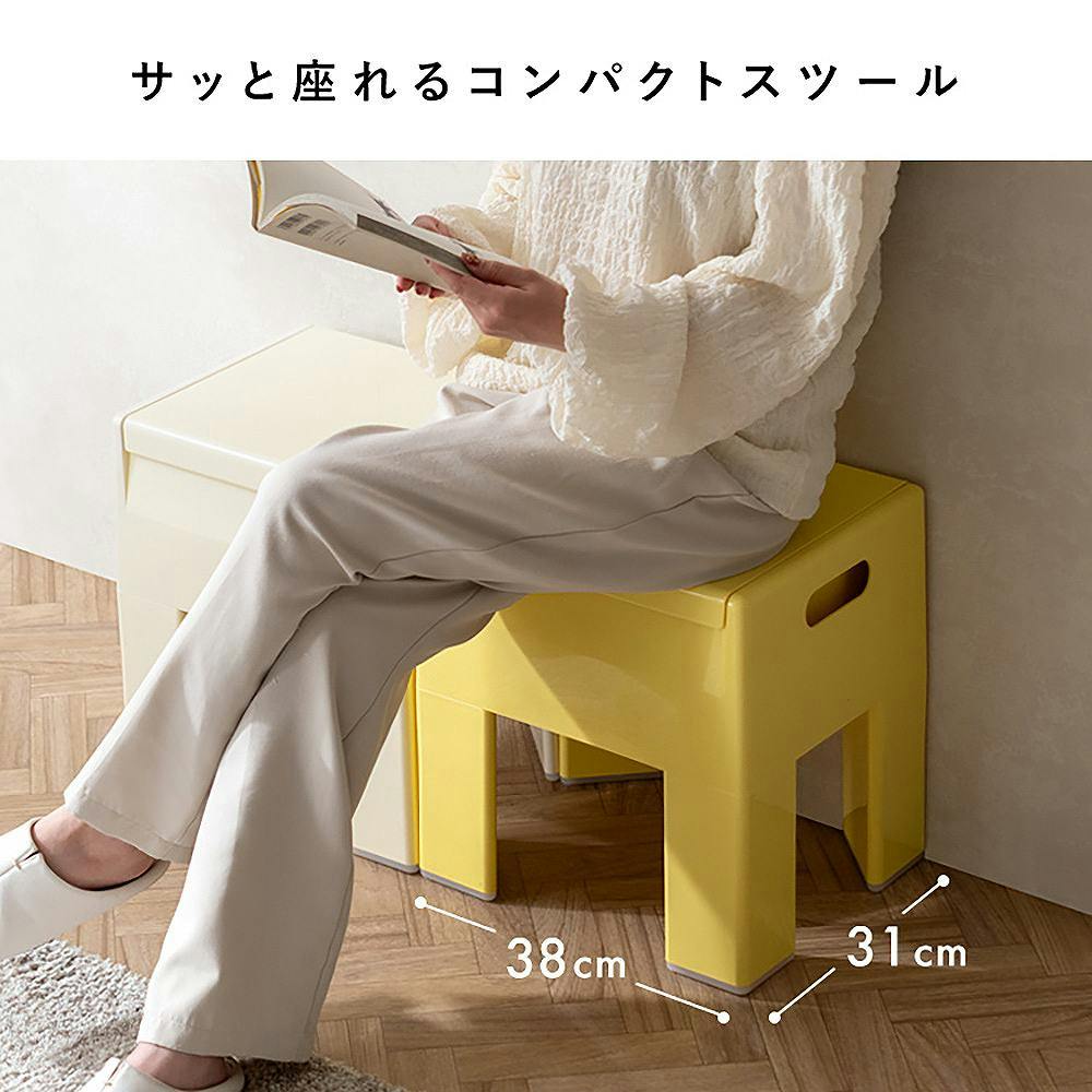 宮武製作所 MIYATAKE 収納スツール Ponetta（ポネッタ） ネイビー