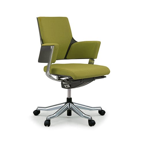 Agency オフィスチェア デルフィ オリーブ デルフィー ローバック