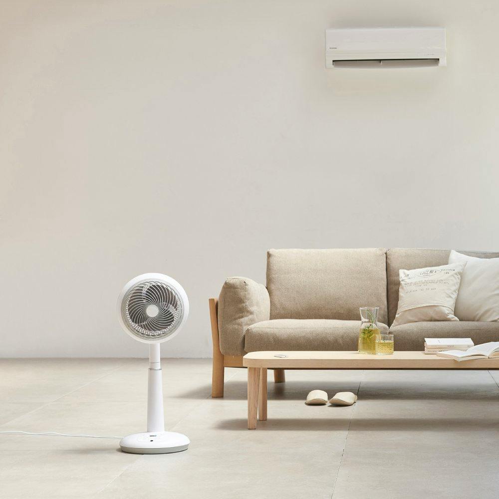 アイリスオーヤマ サーキュレーター扇風機 18cm STF-DC182T-W ホワイト