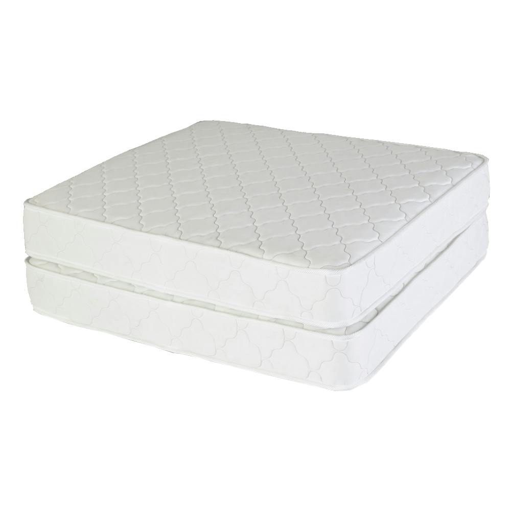 友澤木工 二つ折りポケットコイルマットレス ダブル マットレス単体