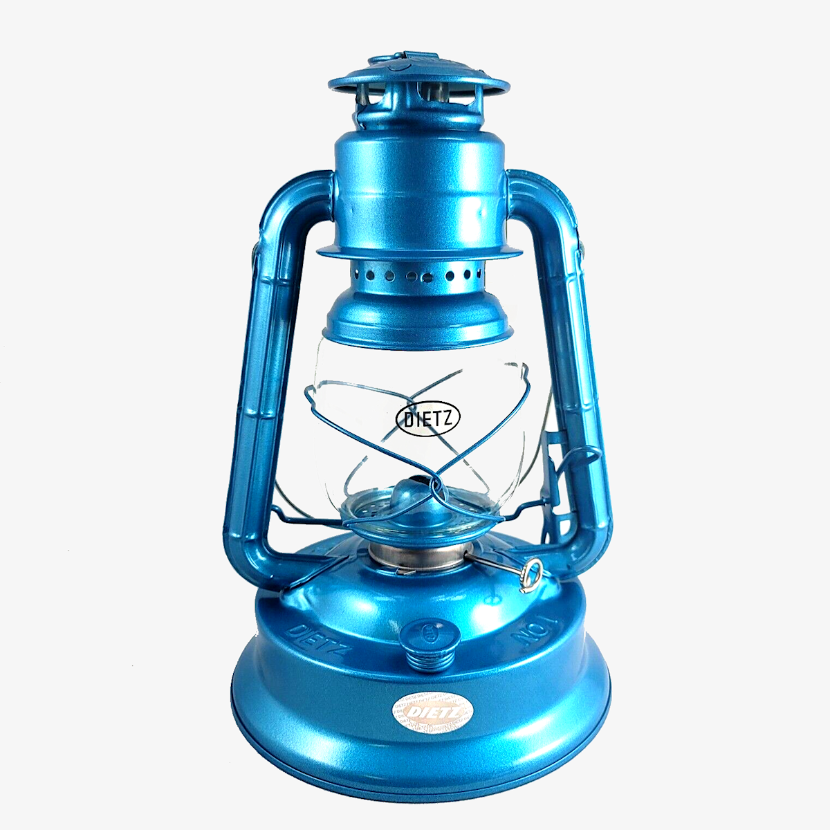 Dietz #1 Lil Wizard Hurricane Lantern Blue - Imperial Lighting Co.