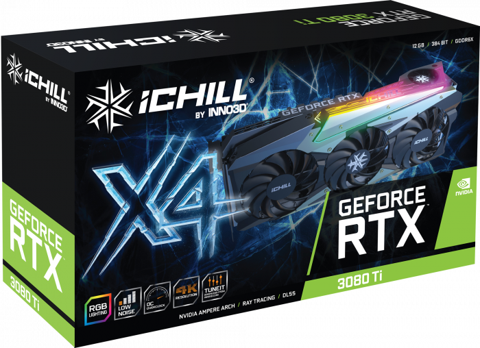 INNO3D GEFORCE RTX™ 3080 TI ICHILL X4 | INNO3D - GRAPHICS CARDS
