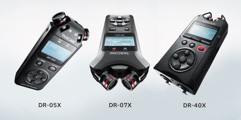TASCAM DR-05X / DR-07X / DR-40X | レコーダーに配信用のUSBマイク