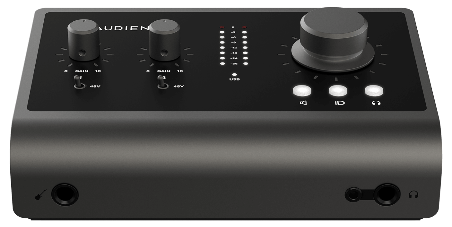 Audient iD14mkII | 人気インターフェイスがバージョンアップ