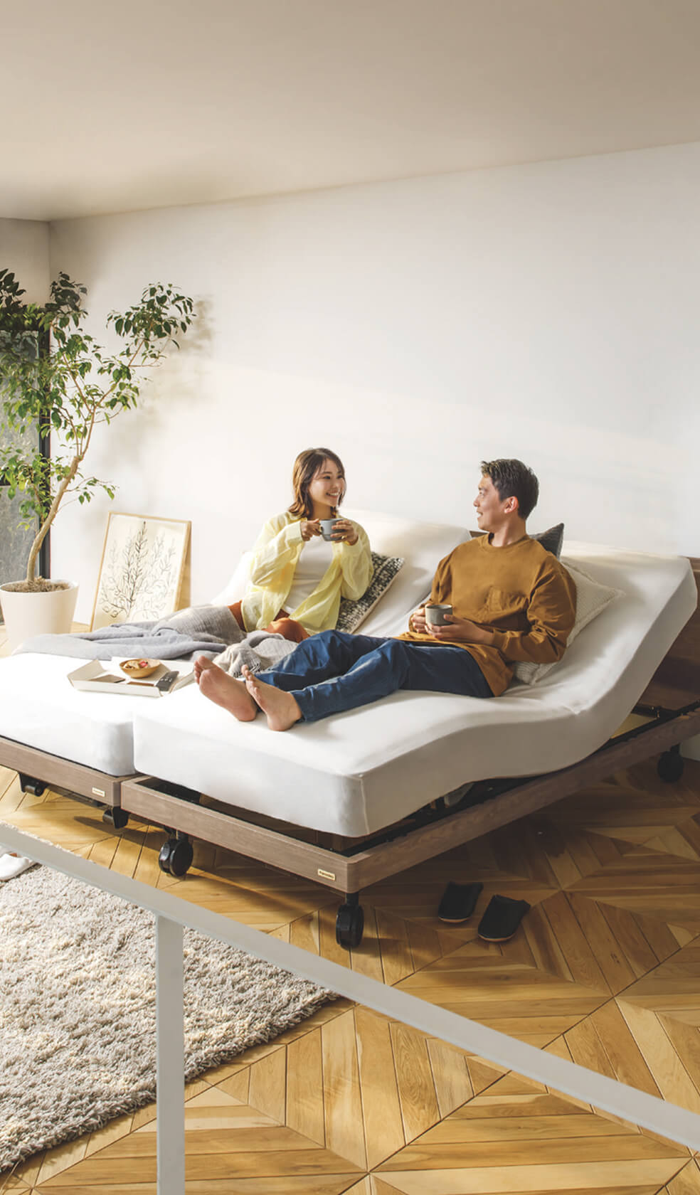 電動ベッド・リクライニング対応マットレスならフランスベッド