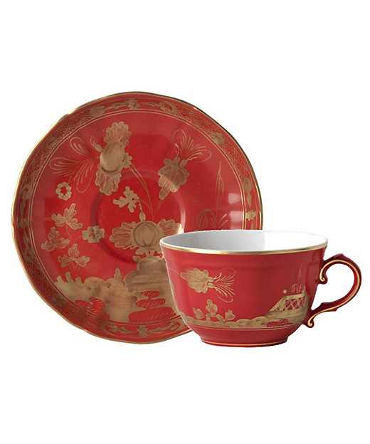 オリエンテイタリアーノ ルブルム ティーカップ＆ソーサー