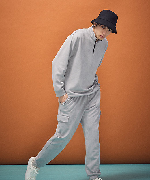 セットアップ対応】 ハーフジッププルオーバー（4767CK06