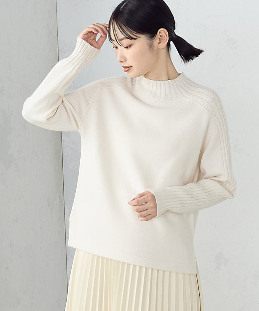 ウォッシャブル 】 日本の色ハイネックニット（1277KI02