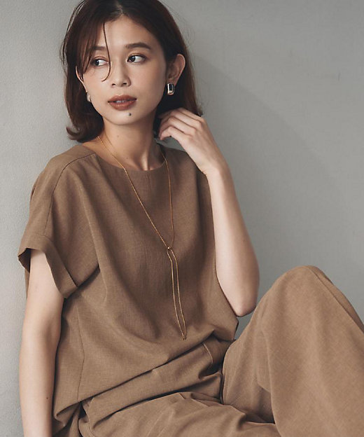 セットアップ可／はっ水／通勤】リラククール 半袖ブラウス