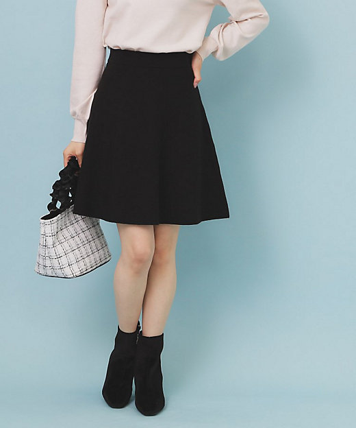 フレアミニニットスカート【洗濯機OK】（2002536288