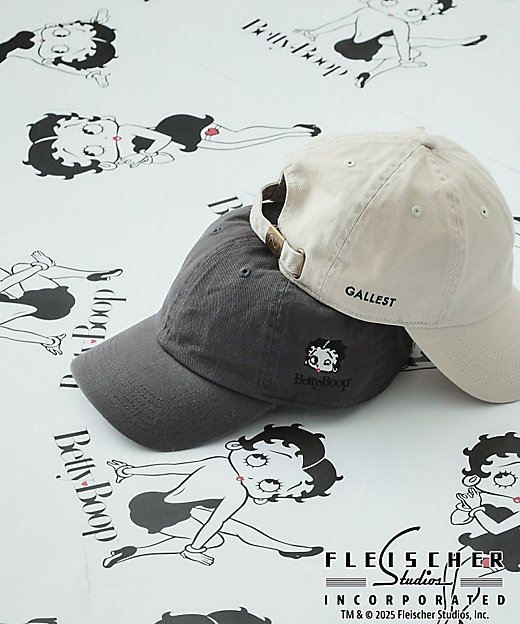 Betty Boop（TM）】刺繍入りキャップ