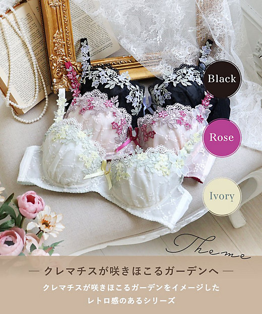 ジニー ブラジャー （D－F） ＜スウィートリッチ