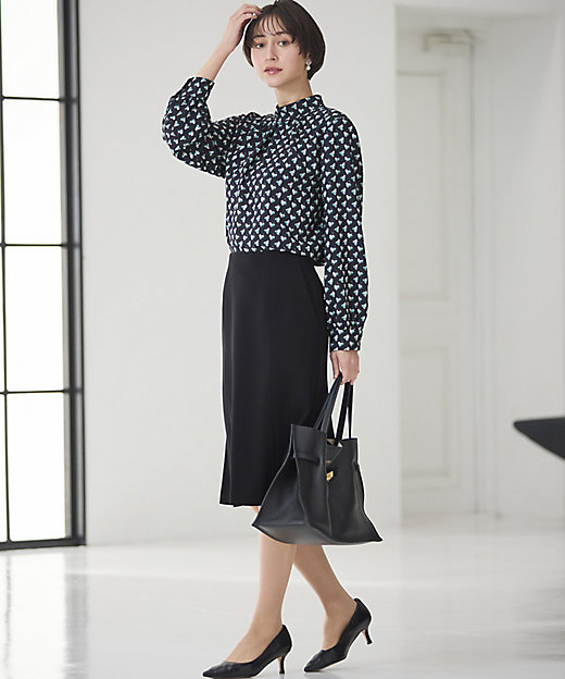 セットアップ対応】トリアセダブルジョーゼット スカート