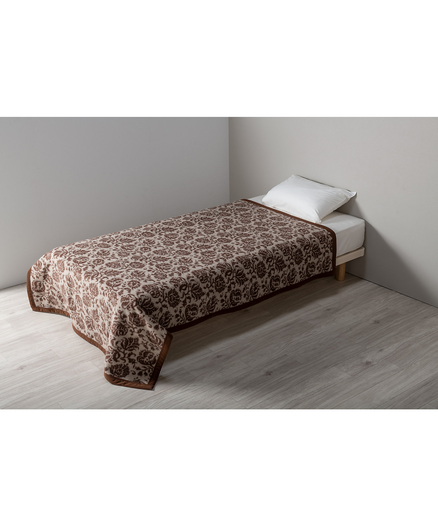 西川 カシミヤ混ウール毛布（毛羽部分）（FQ03023015