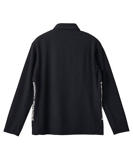 ムーブスポーツ MoveSport ミニ鹿の子 長袖ポロシャツ