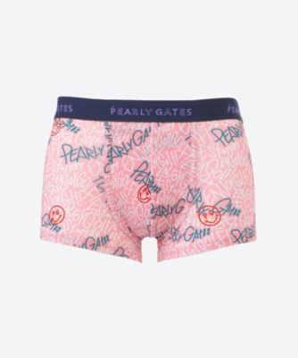 ストリートロゴ柄 ボクサーパンツ 前閉じ | PEARLY GATES (Men