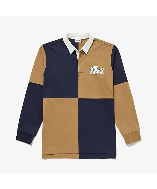 カラーブロックラガーシャツ | LACOSTE/ラコステ | 三越伊勢丹