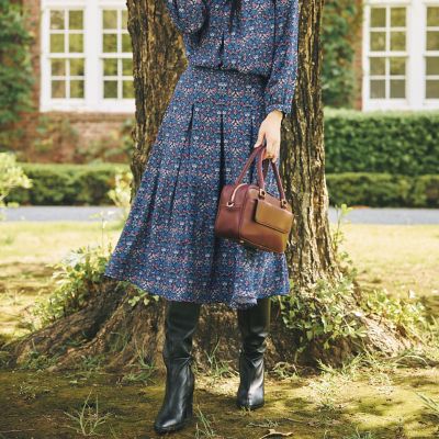 LIBERTY】Vine Thief バックサテンジョーゼット